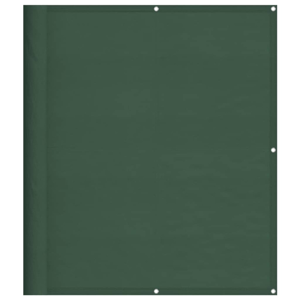 Écran de balcon vert foncé 120x800 cm 100% polyester oxford