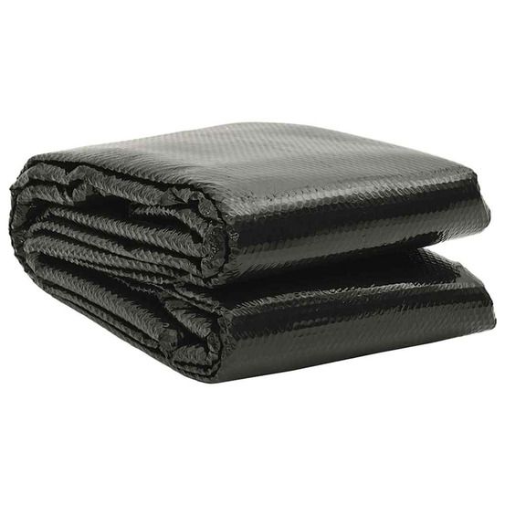 Couverture de piscine rectangulaire 500x300 cm pe noir