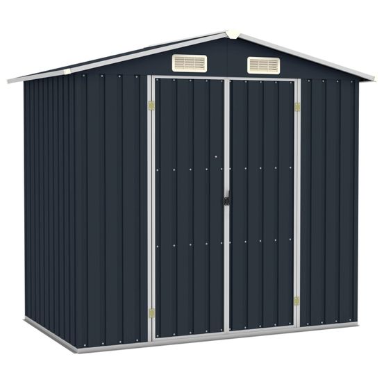 Abri de jardin Anthracite 205x129x183