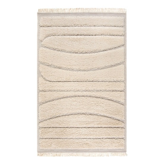 Tapis solan 2 neige 160 x 230 cm