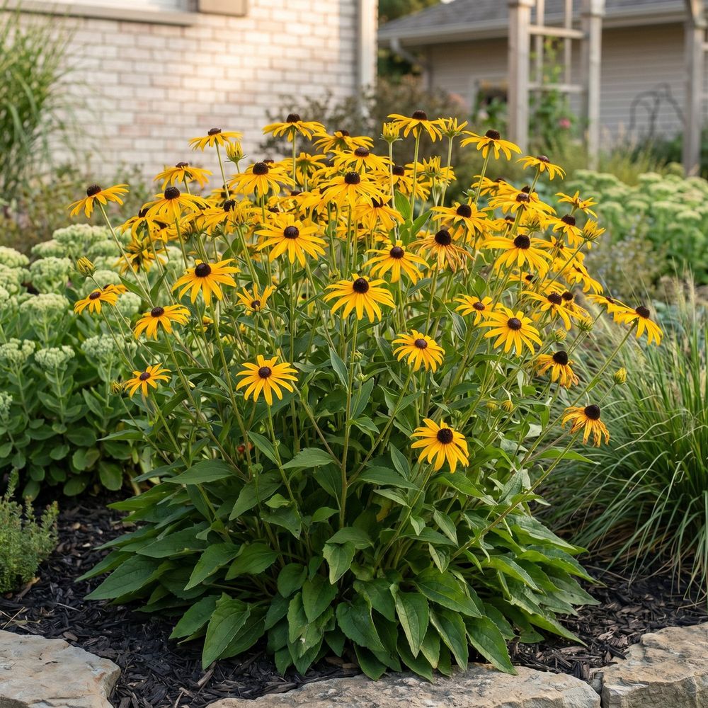 Rudbeckie 'goldsturm' - pot 11 cm - hauteur 25 cm - plante d'extérieur