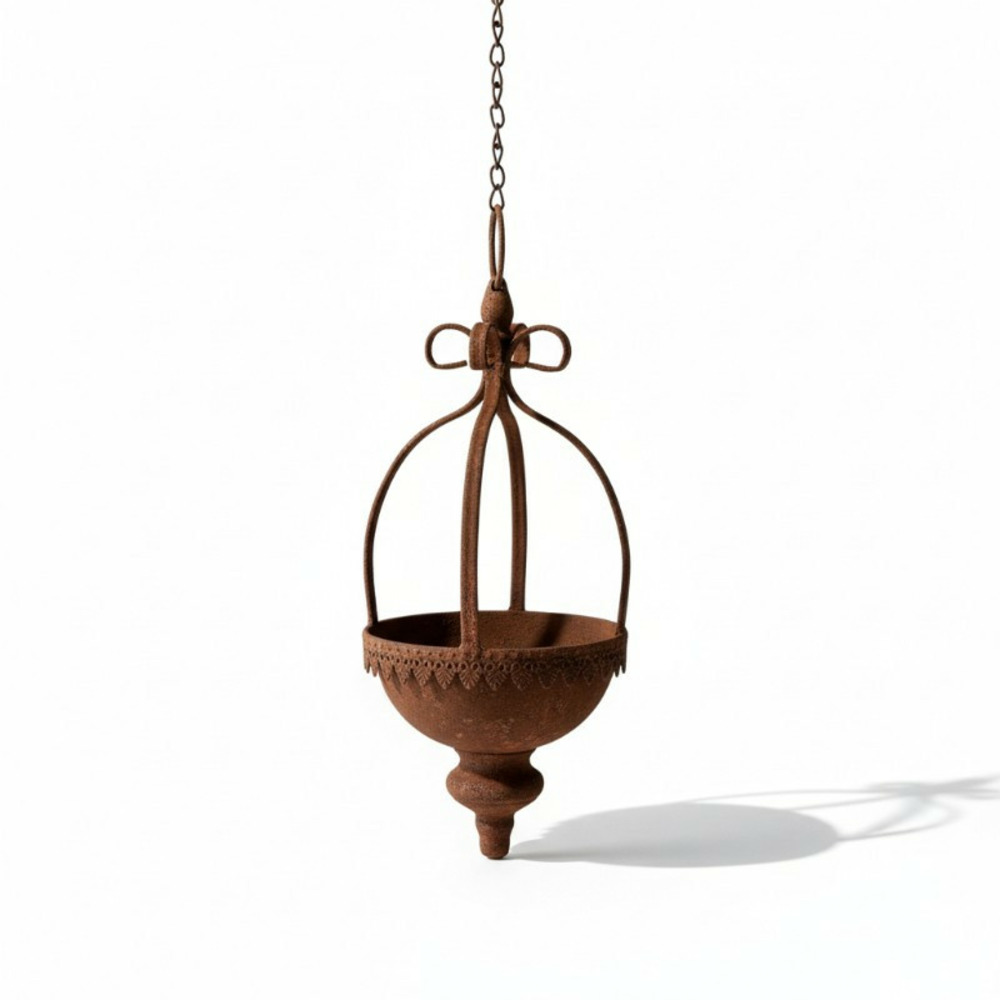 Jardinière à suspendre fer 18x35cm