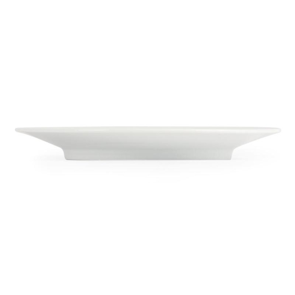 Soucoupe porcelaine blanche olympia - lot de 6