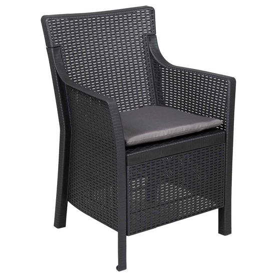 Fauteuil anthracite pp