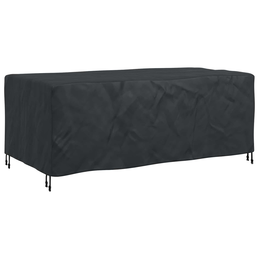 Housse pour meubles uni noir 200 x 110 x 70 cm 420d