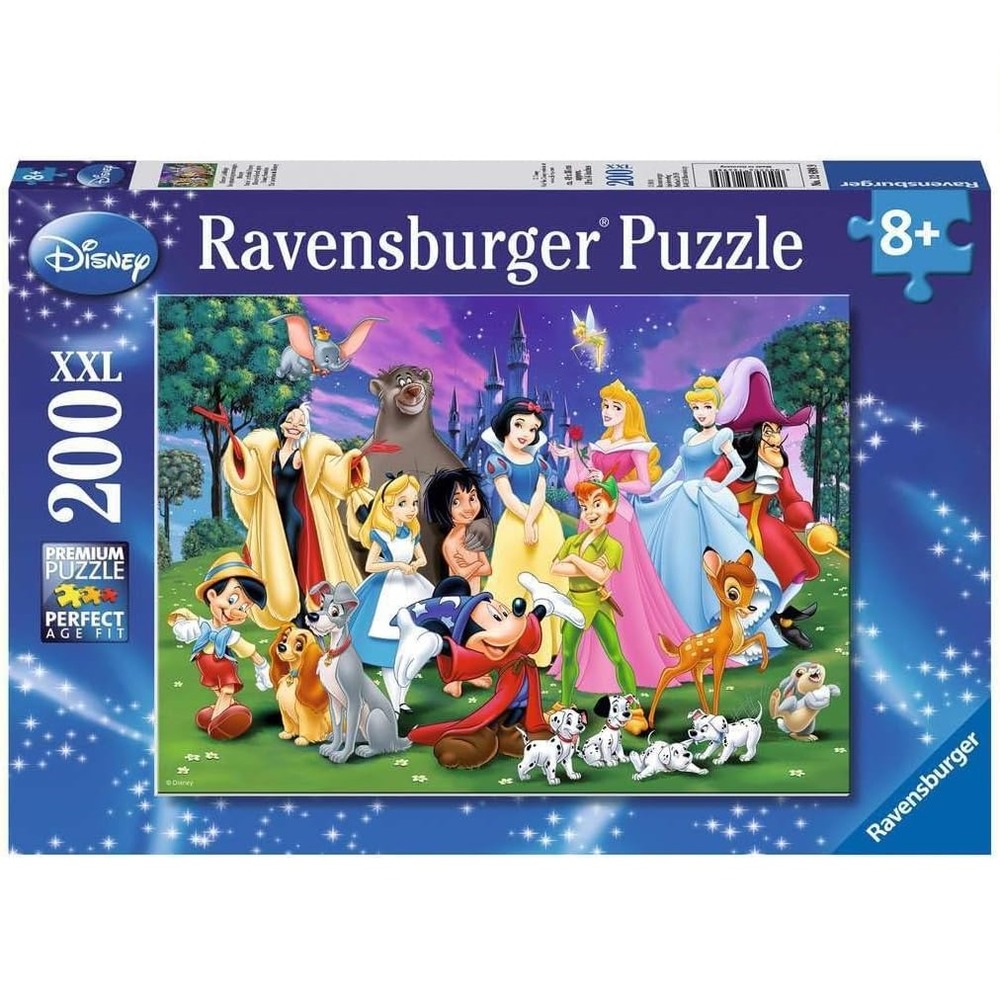Puzzle grands personnages disney 200 pcs xxl