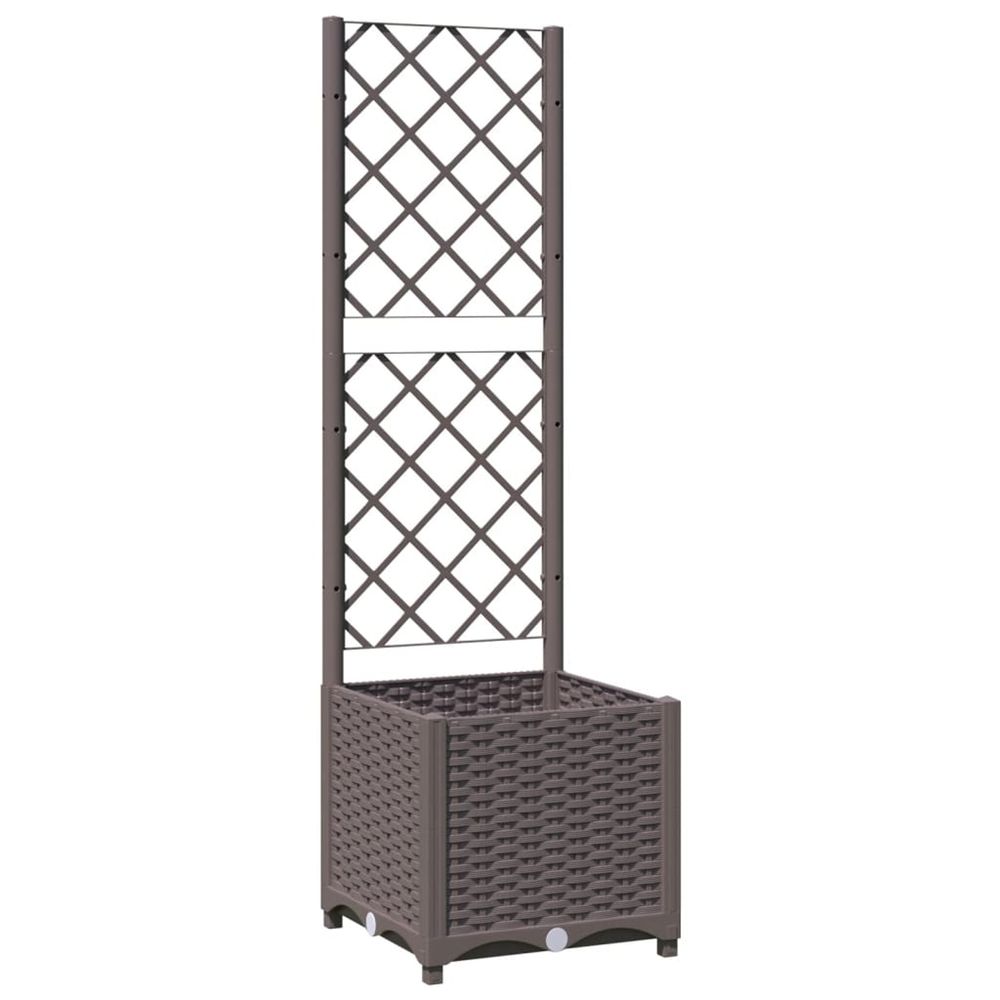 Jardin marron 40 x 40 x 136 cm