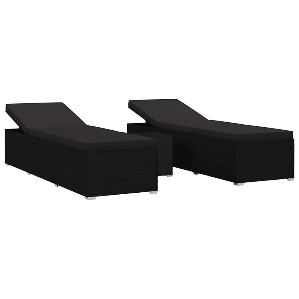 VIDAXL JEU DE CHAISE LONG 2-(917168)