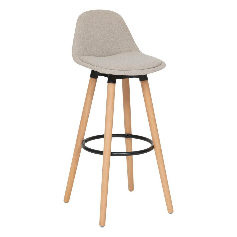 Tabouret de bar maxon beige h92,5cm