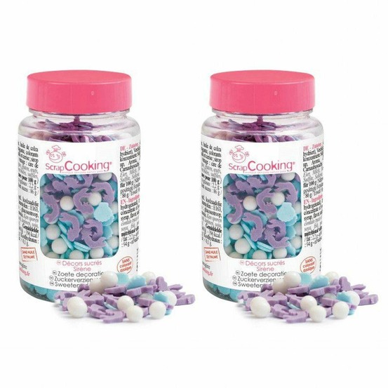 Décors sucrés sirène 110 g