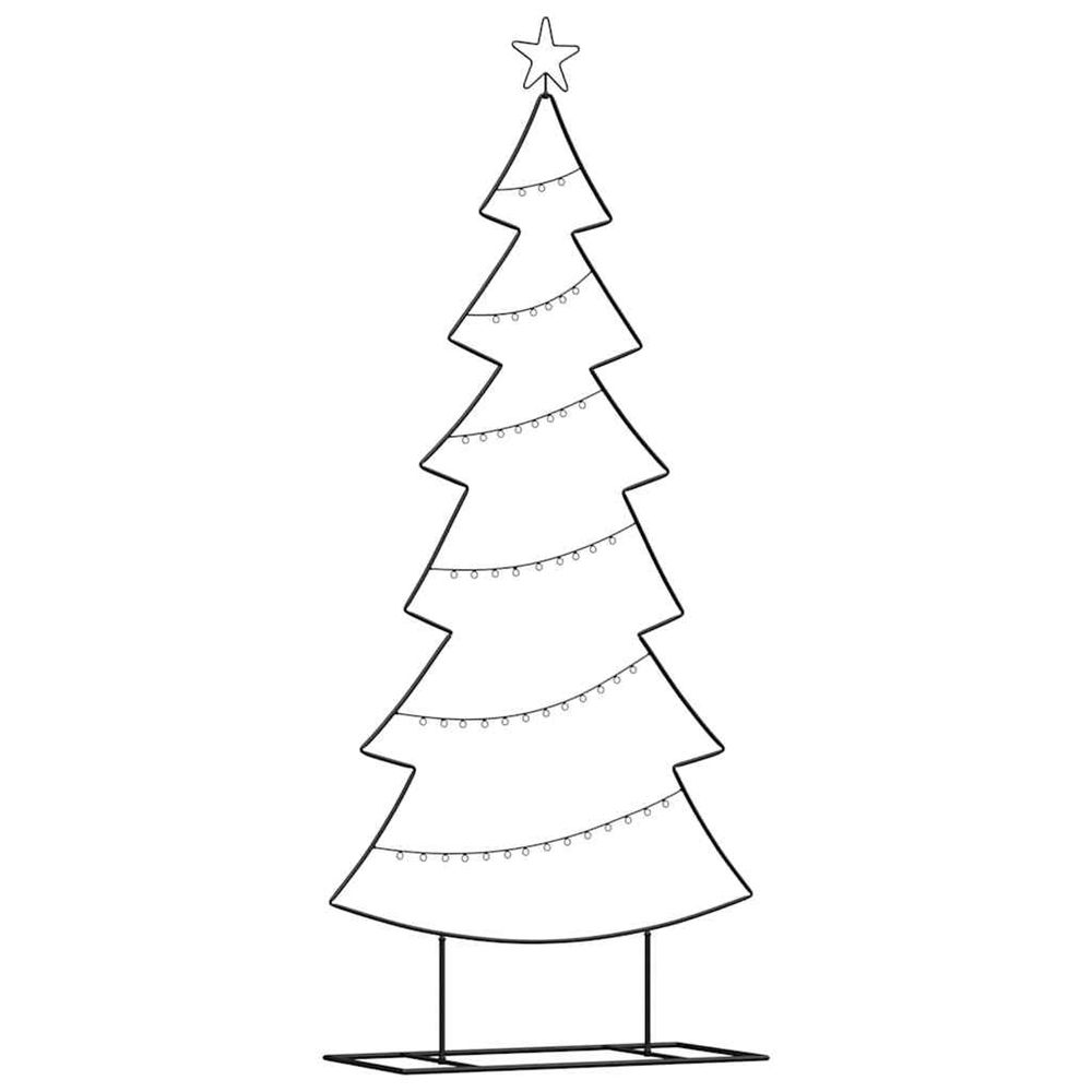 Arbre de noël en métal noir 180 cm acier