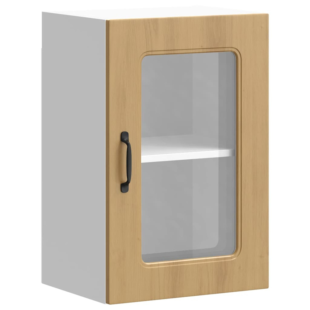 Armoire murale de cuisine avec porte vitrée 