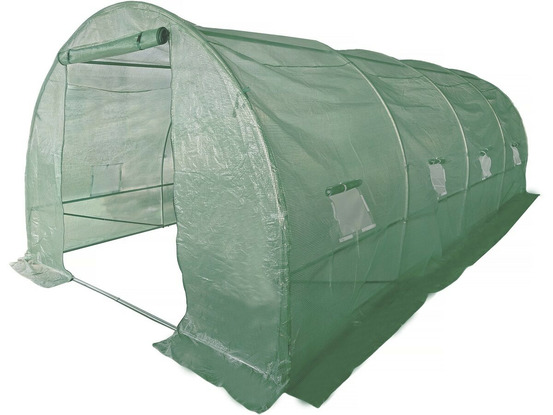Serre tunelle de jardin 6 x 3 m