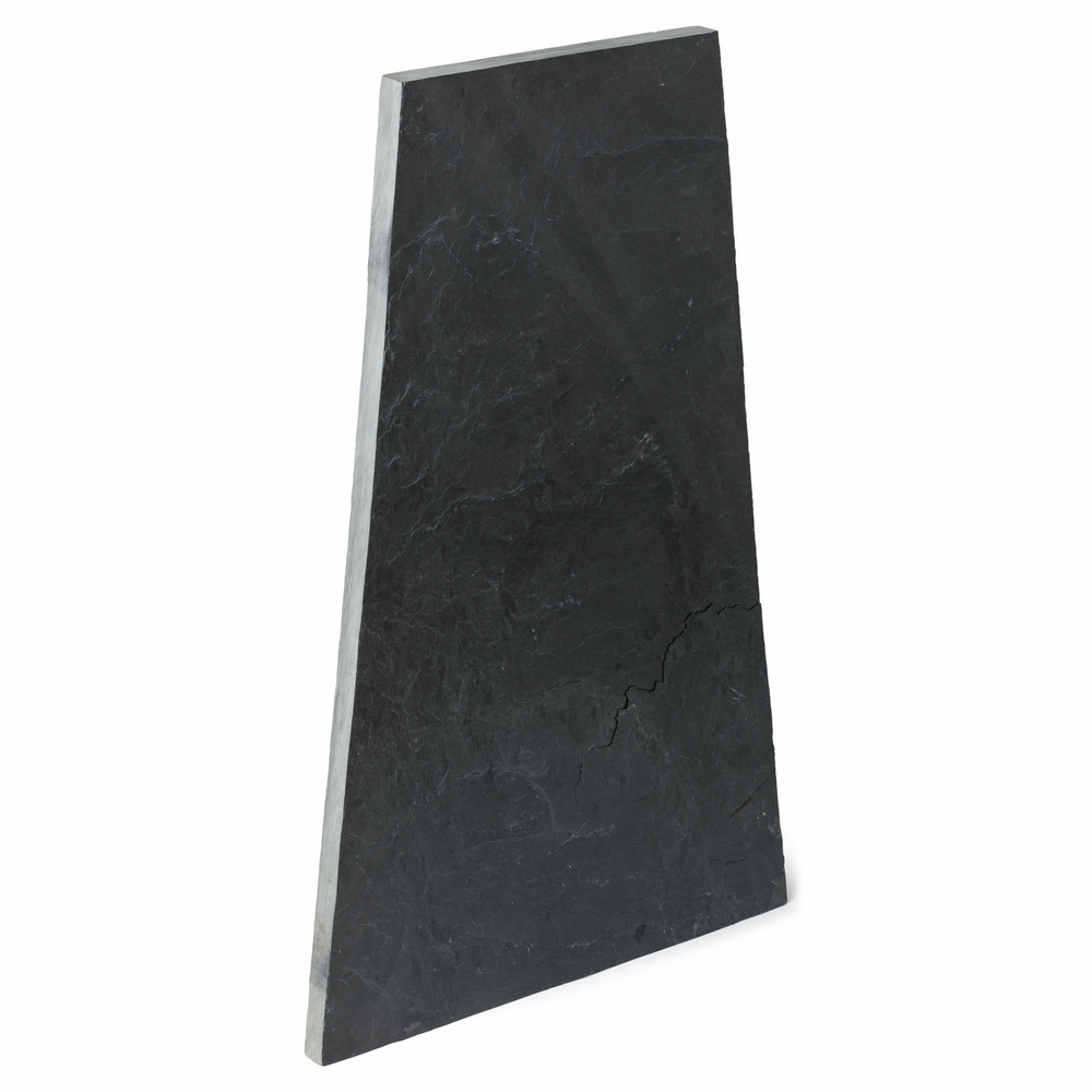 Palis ardoise noire trapèze 80x30/50x3 cm (à l'unité) - ro'ma nature