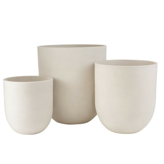 Lot de 3 vases en céramique