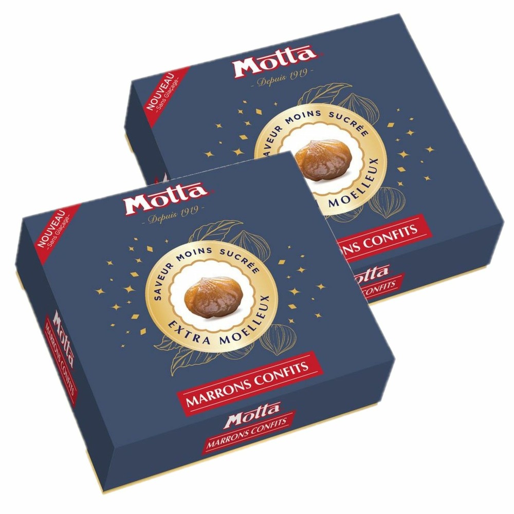 Mini coffret marrons confits 90g - motta