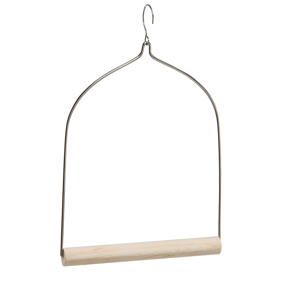 Accessoires pour cages à oiseaux ferplast balançoire fpi 4086 perchoir en bois
