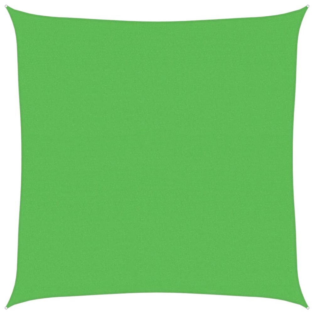 Voile d'ombrage 160 g/m² vert clair 4,5x4,5 m pehd
