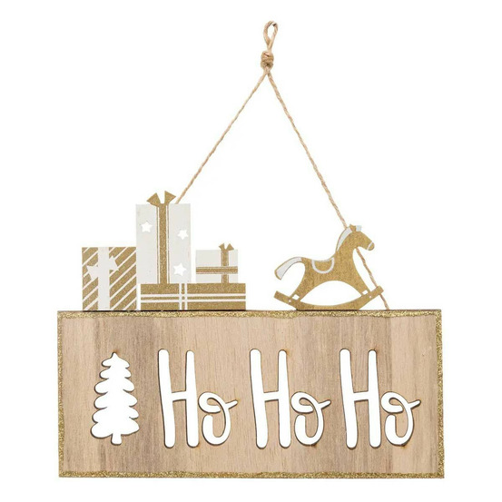 Sujet de noël pancarte