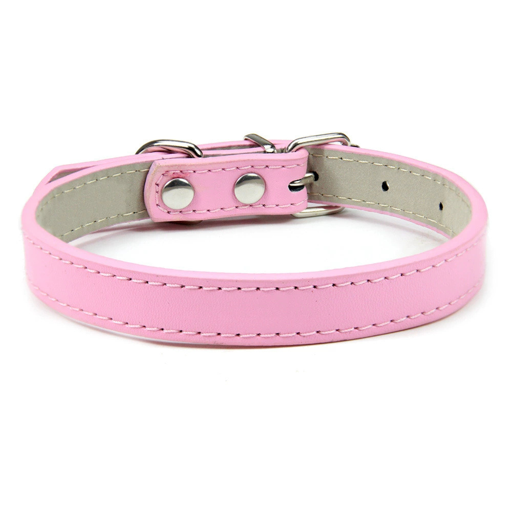 Dtopbuyage collier en cuir pour chats et chiens