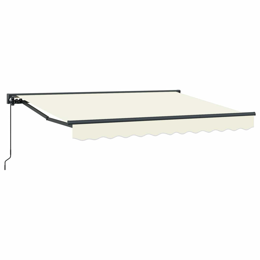 Auvent rétractable manuel crème 3 x 2 m