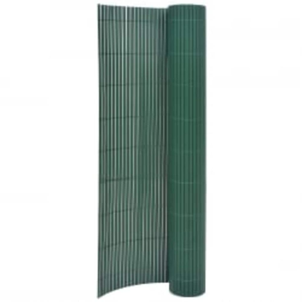 Clôture de jardin double face 110x300 cm vert