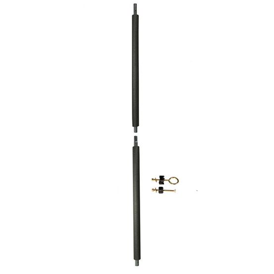 Kangui poteau de filet trampoline ø25 mm jumpi - hauteur filet 180 cm