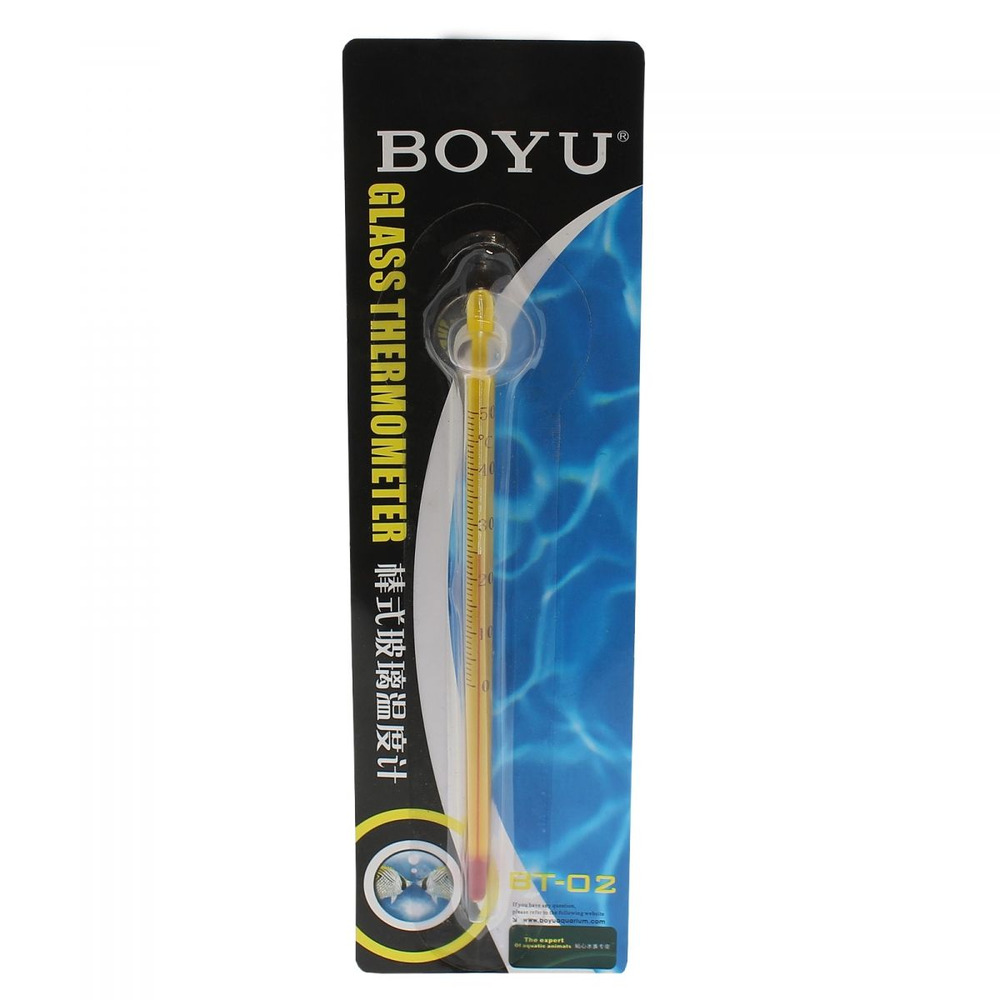 Thermomètre en verre unitaire