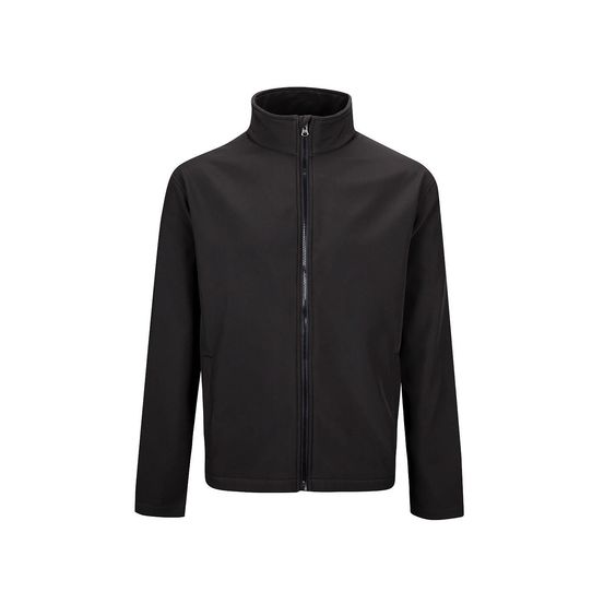 Softshell homme print & promo (2 couches) couleur : noir taille 4xl - portwest