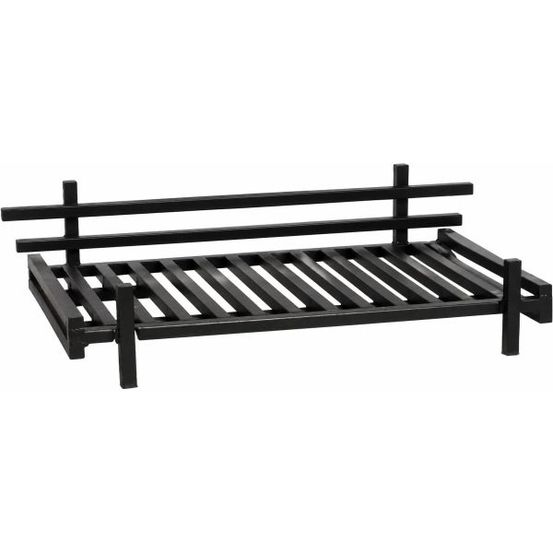 Grille de cheminée en acier 52 cm