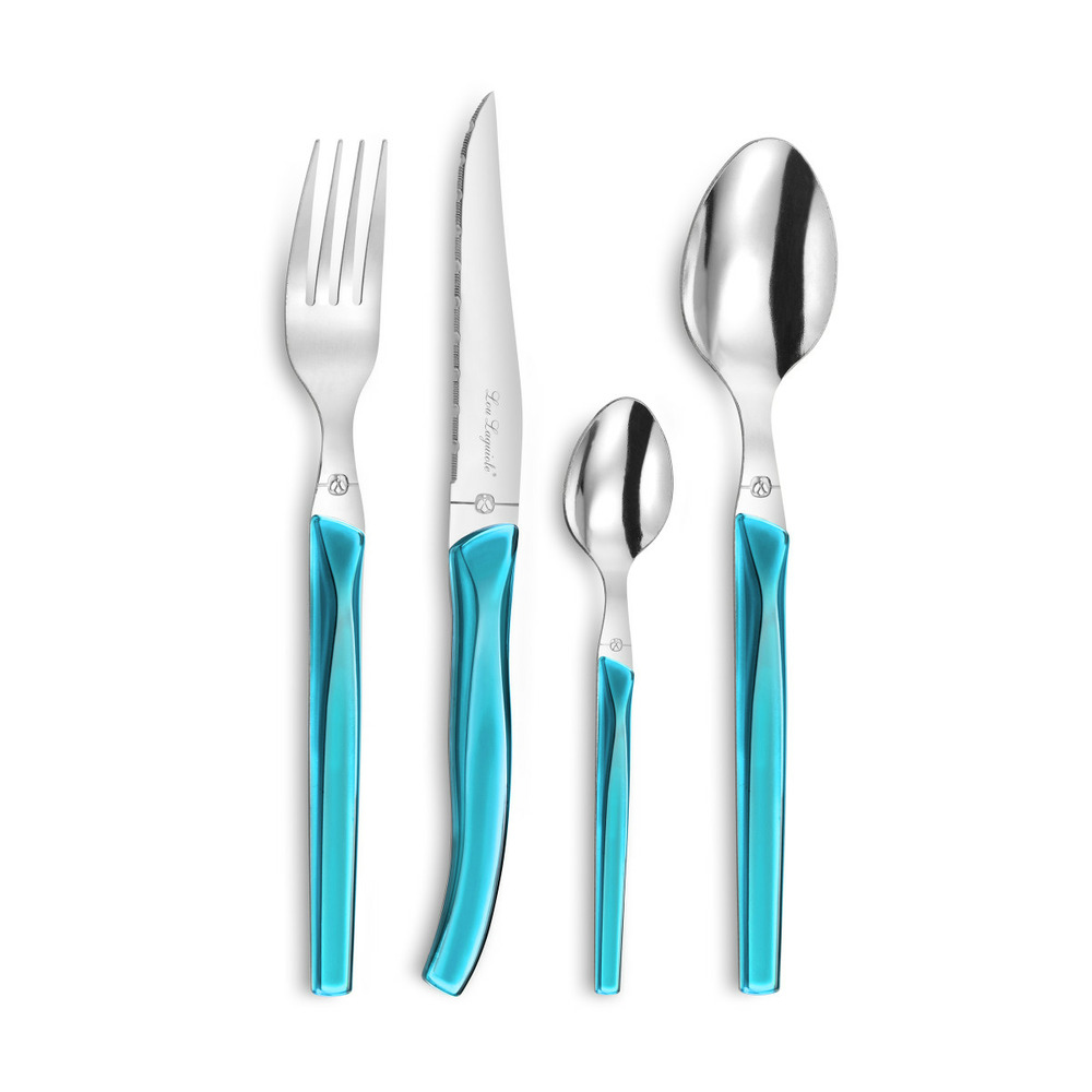 Rising sun - coffret 24 pièces turquoise