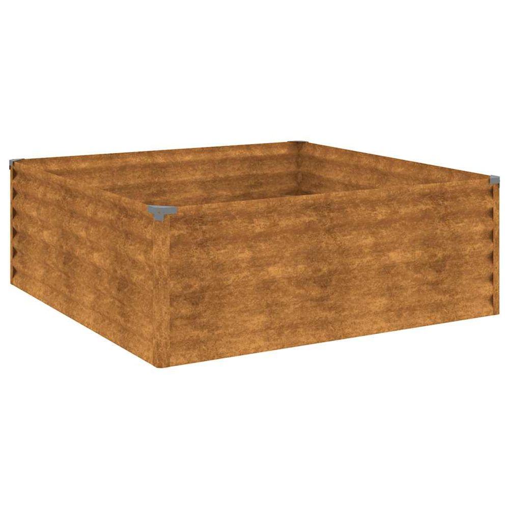 Jardinière d'extérieur surélevée 100 x 100 x 36 cm