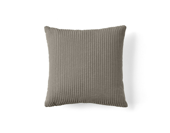 Selma - coussin - en velours côtelé - 50x50 cm