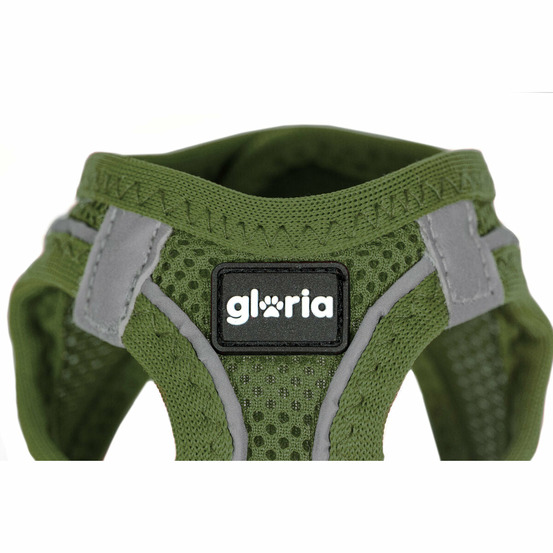 Harnais pour chien gloria 41,4-43 cm vert s 29,4-32,6 cm