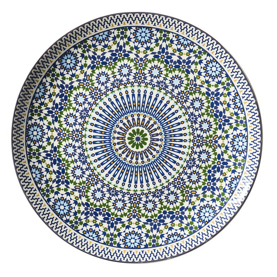 Lot de 6 assiettes plates