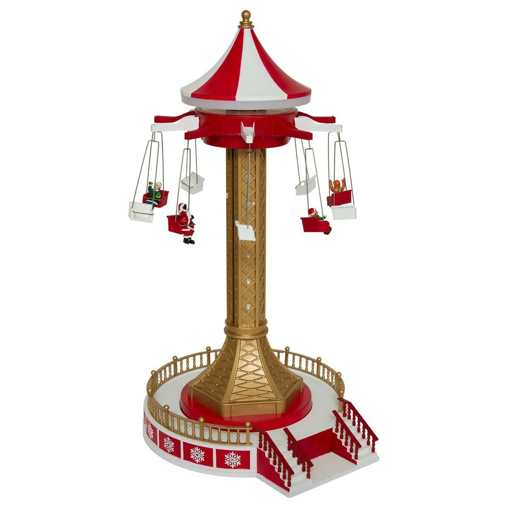 Village lumineux parachutes 43 led musical