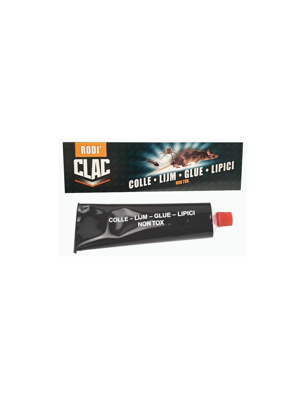 Rodiclac glu pour rongeurs et insectes rampants en tube de 135gr