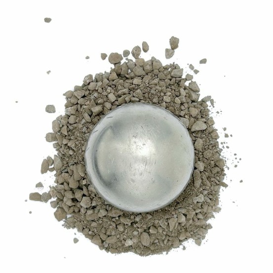 Pack 4 x big bag de 0,9m³ (+/- 5,2t ≃ 75m²) sable stabilisé gris pour terrain de pétanque ø 0/6 mm - livraison premium