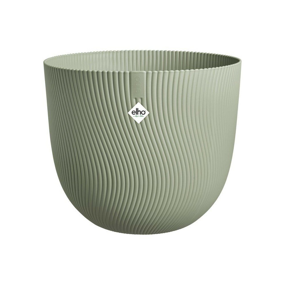 Pot de fleur rond - elho - sereh rond 60 - 110 l - ø 59 x h 51 cm - vert - intérieur/extérieur