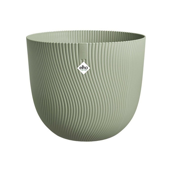 Pot de fleur rond - elho - sereh rond 60 - 110 l - ø 59 x h 51 cm - vert - intérieur/extérieur