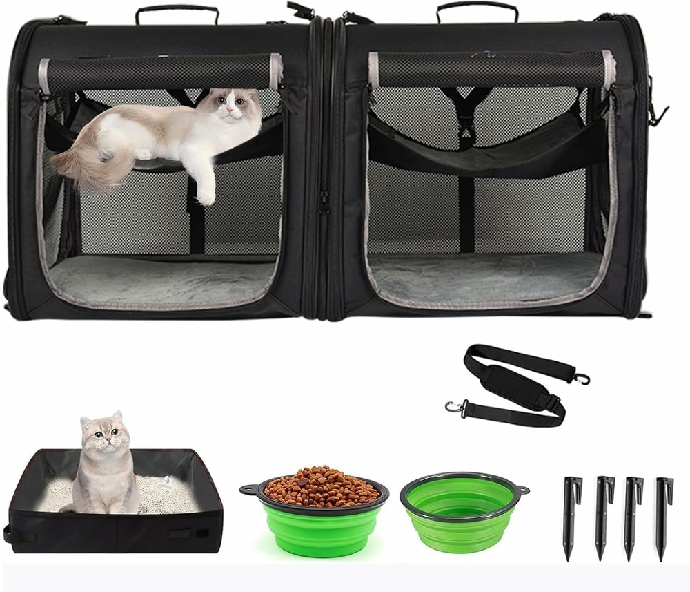 Sac de transport polyvalent pour animaux avec kit inclus