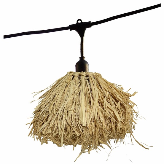 Guirlande connectable frufru 7 ampoules e27 6m