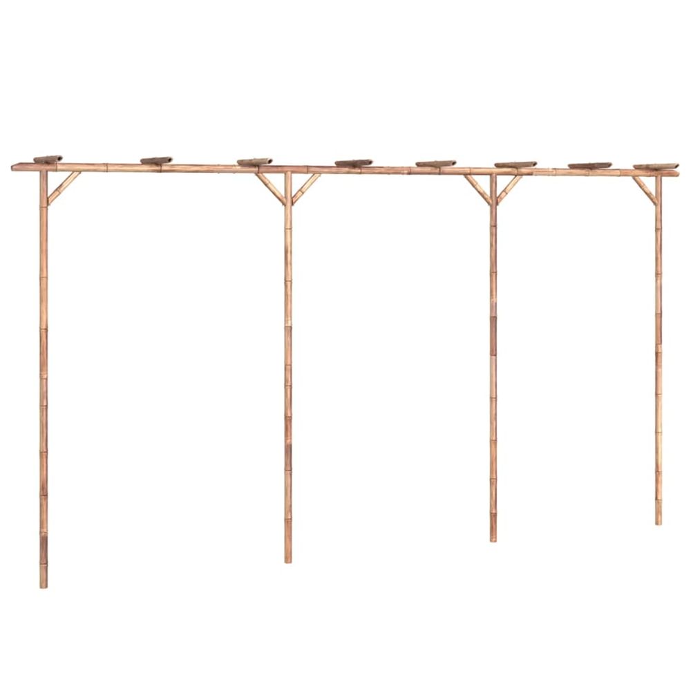 Pergola bambou 385x40x205 cm
