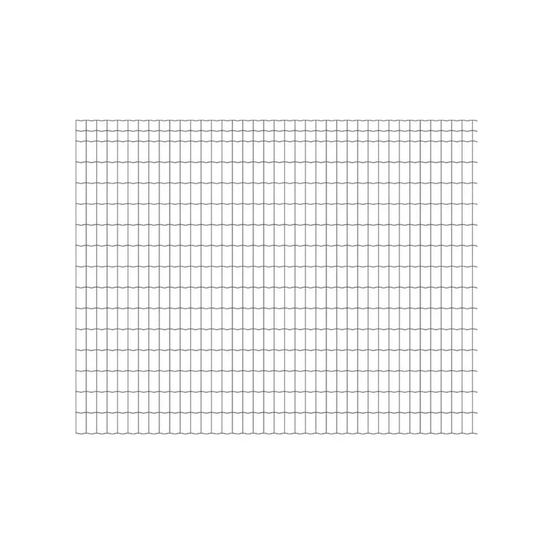 20 m de rouleau grillage soudé pvc - maille 100x50mm - fil 2,5mm - hauteur 1,20 m