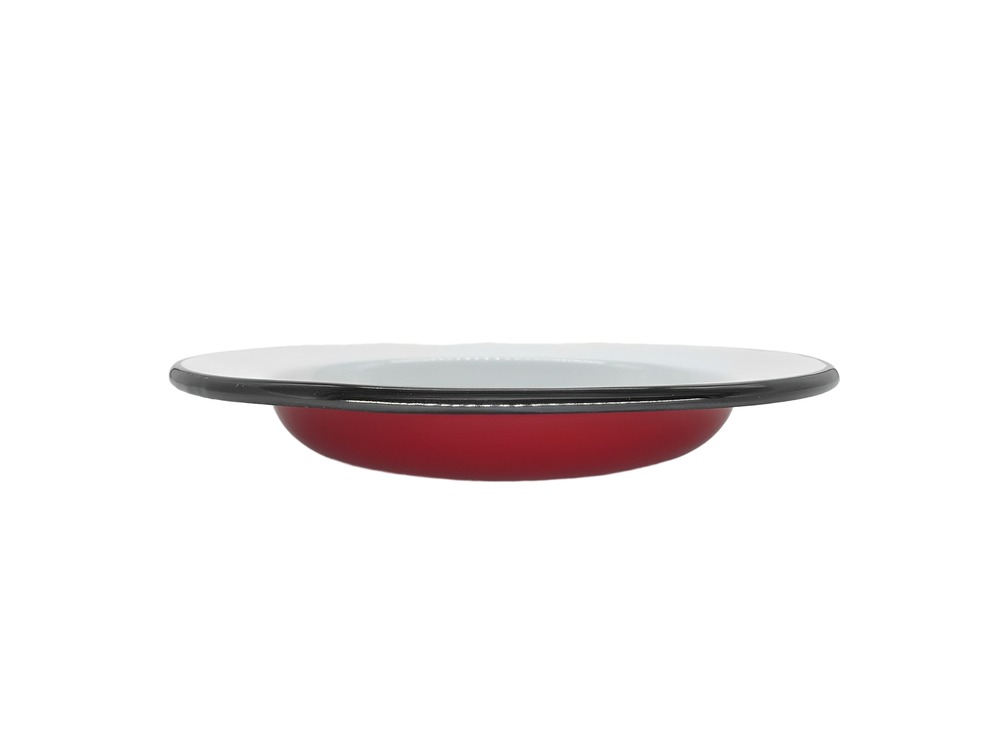 Smalta assiette creuse m - lot de 12 - nat spirit
