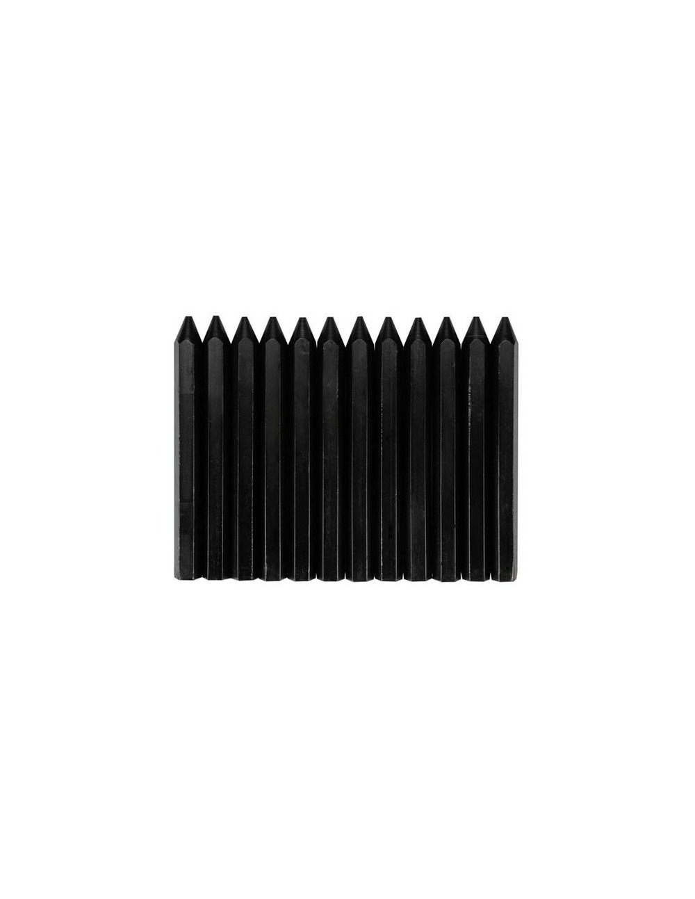 Defi - craie grasse - noire - 12 pcs