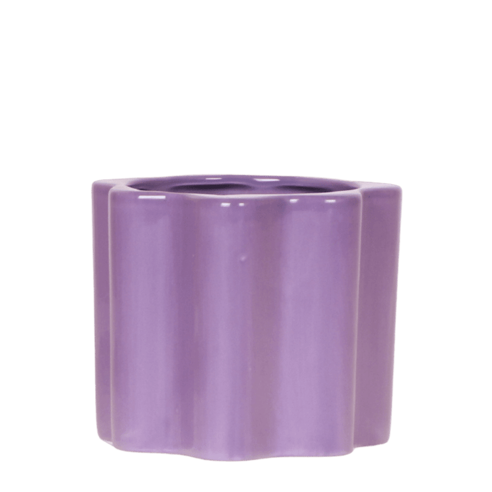 Cache-pot dreamy violet - ø9 cm x h10,5 cm