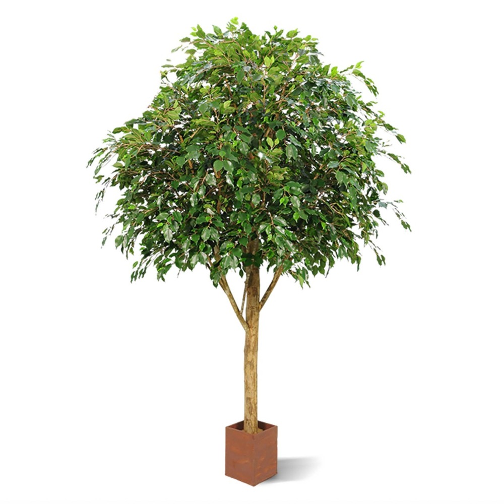 Ficus exotica géant de 290 cm arbre artificiel anti-feu