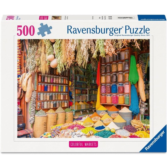 Puzzle marché aux épices au maroc 500 pcs