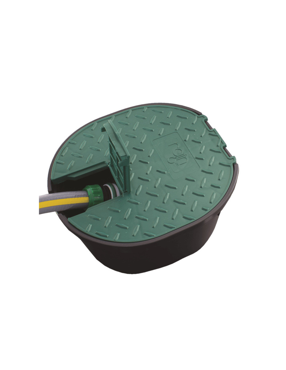 Bouche d'arrosage enterré avec vanne en laiton diamêtre 18,5- h 11,5 cm